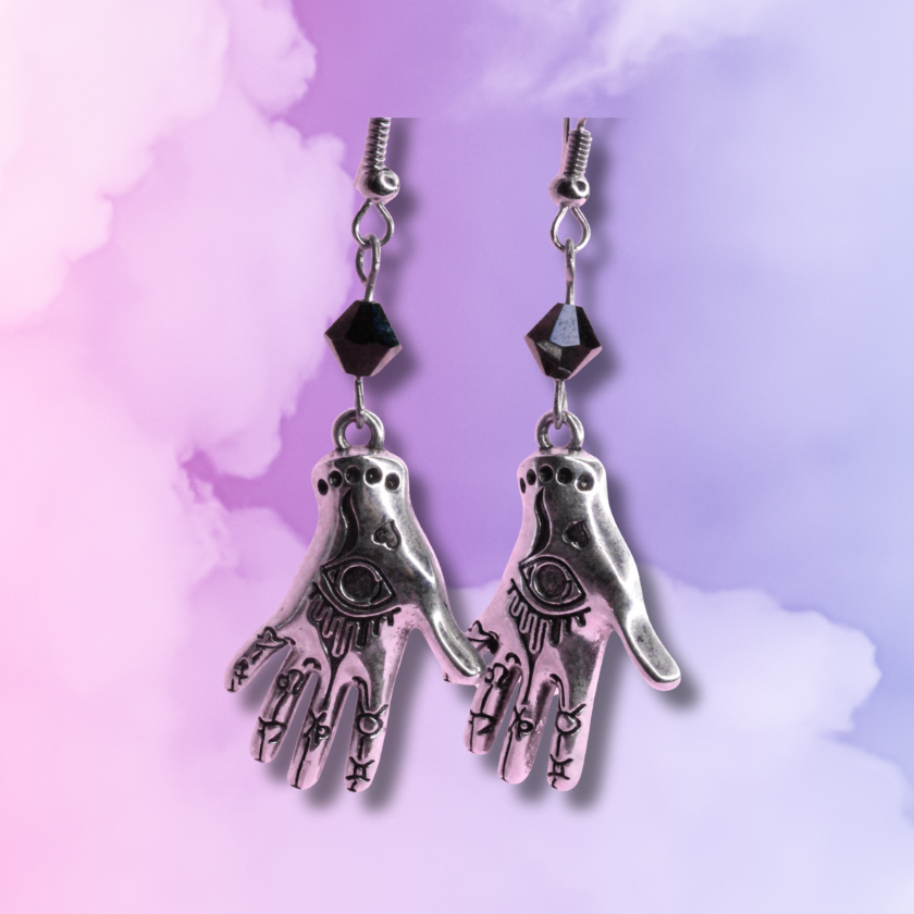 Mystic Hand Earrings