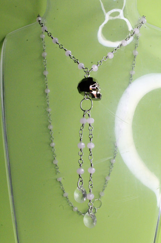Swarovski Skull Necklace