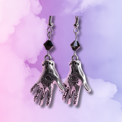 Mystic Hand Earrings