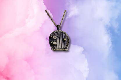 Hobbit House, Dragon, on Chain Necklace