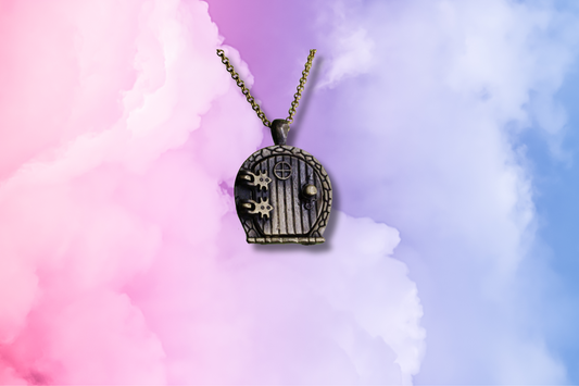 Hobbit House, Dragon, on Chain Necklace