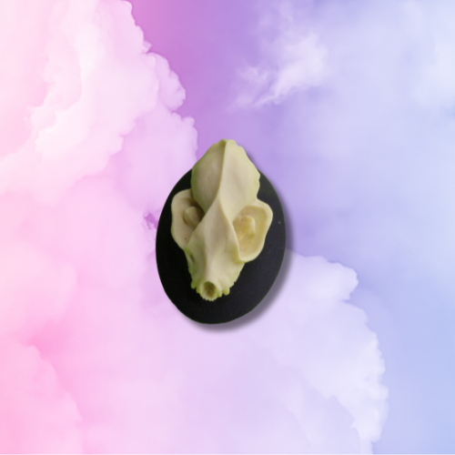 Bat Skull Cameo Ring