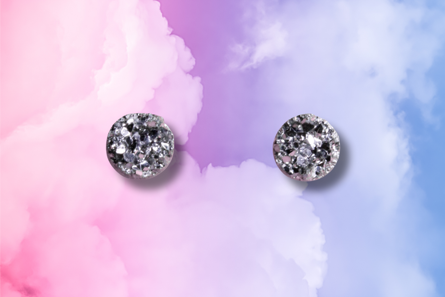 Crystal Cluster Studs