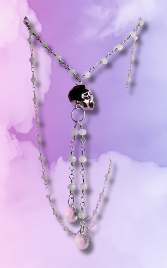 Swarovski Skull Necklace