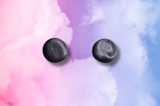 Black Sparkly Studs