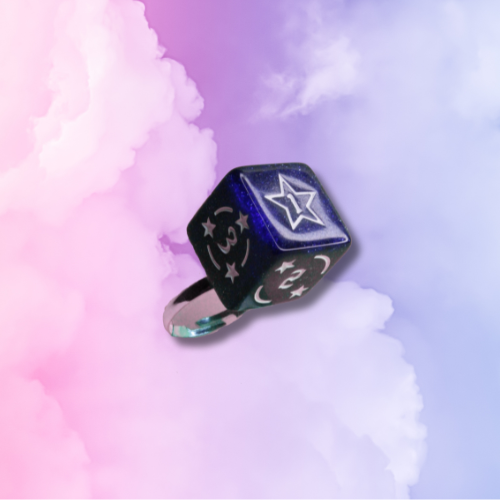 Galaxy Dice Ring