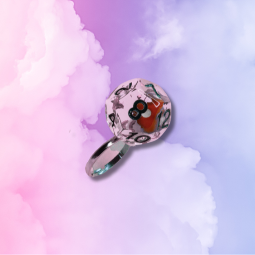 Mushroom D12 Dice Ring