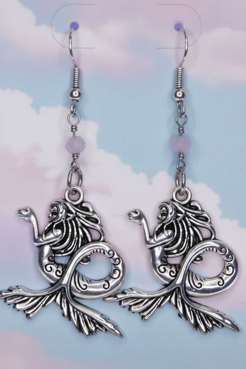 Folk Mermaid Earrings