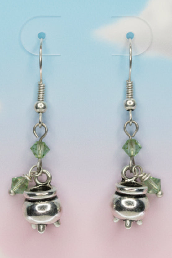 Bubble Cauldron Earrings