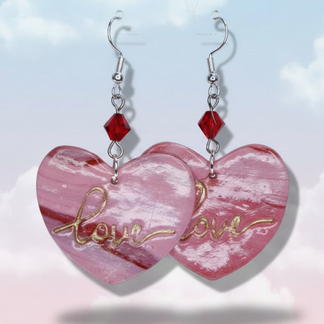 LOVE/FUCK OFF Earrings