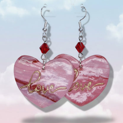 LOVE/FUCK OFF Earrings