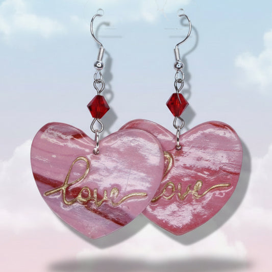 LOVE/FUCK OFF Earrings
