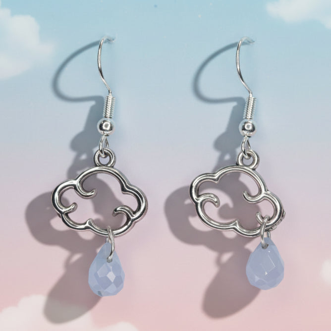 Anime Cloud Drop Earrings