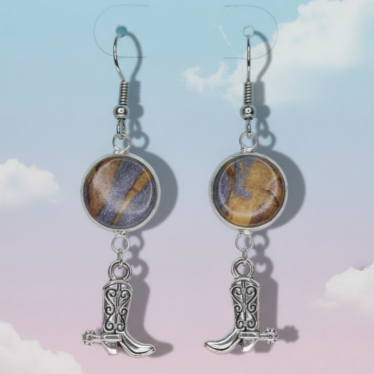 Cowboy Boots Earrings