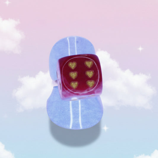 Heart Dice Ring