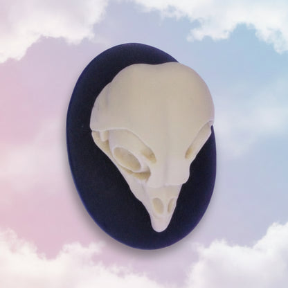 Large Owl Skull  Ring