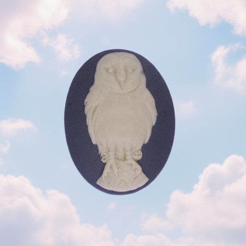 Owl Cameo Ring
