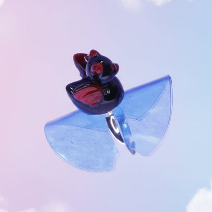 Flapping Devil Duck Ring