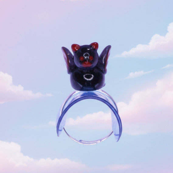 Flapping Devil Duck Ring