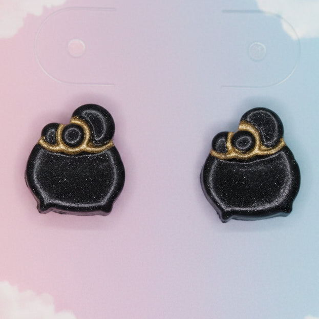 Black Cauldron Studs